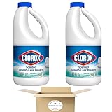 SUPREME BOX Colrox Splash-Less Liquid Bleach - Clean Linen - 40 fl oz - Pack of 2 (80 fl oz in total)