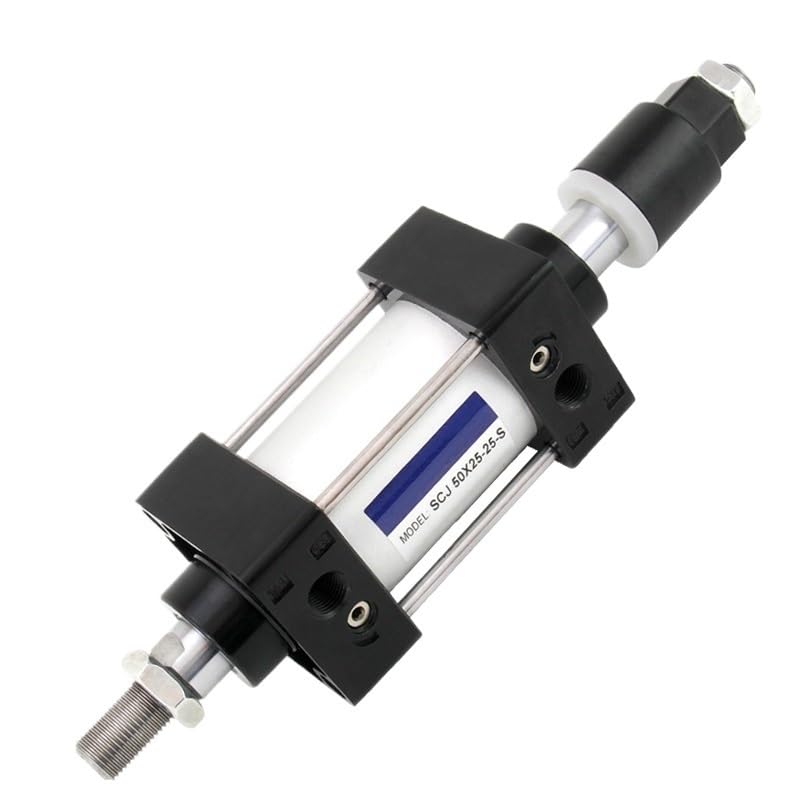 Vérin pneumatique double effet réglable pour stopper les vibrations