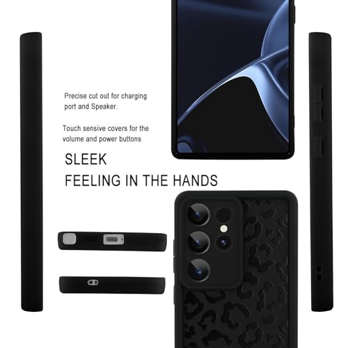 Image of Compatible with Samsung Galaxy S25 Ultra Case, Black