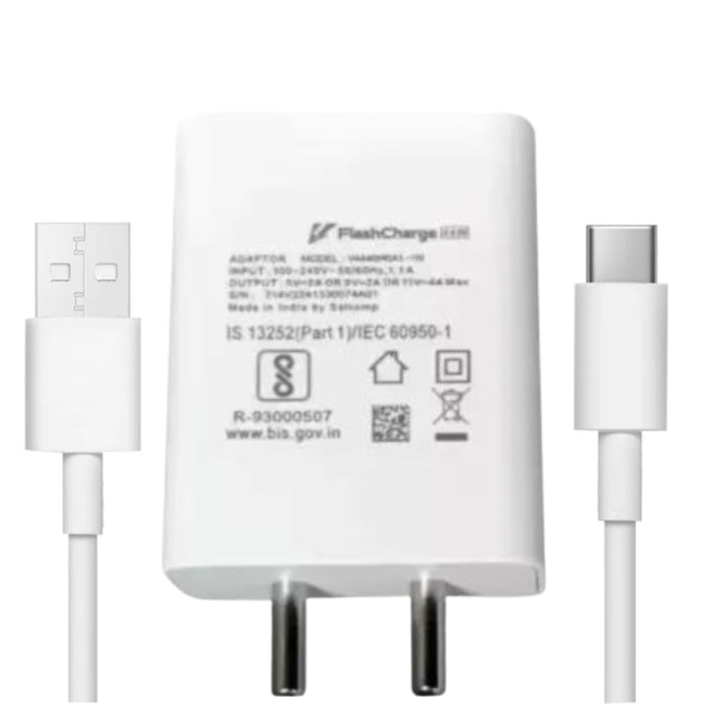 SHN Original Flash Charging 44W Charger Compatible with vivo V29e,V23,V29,V29 Pro,V27,V27 Pro,V26 Pro,V11 Pro,V7,V7 Plus,V5 Plus,Y17s,Y100A,Y23 (B0CYC95C8Q) Amazon Price History, Amazon Price Tracker