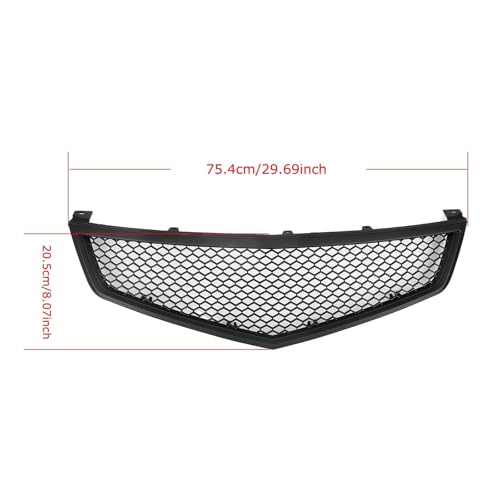 Remplacement supérieur gril calandre Acura TSX ajustement parfait - 7