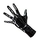 TOYLIE Nahtlose Latexhandschuhe Schwarz – 0,5 mm, Ergonomisch, Made in Germany, M