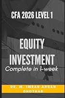 Equity Investments for CFA level 1: Complete Equity Investments in just 1 week B09WCR5XMD Book Cover