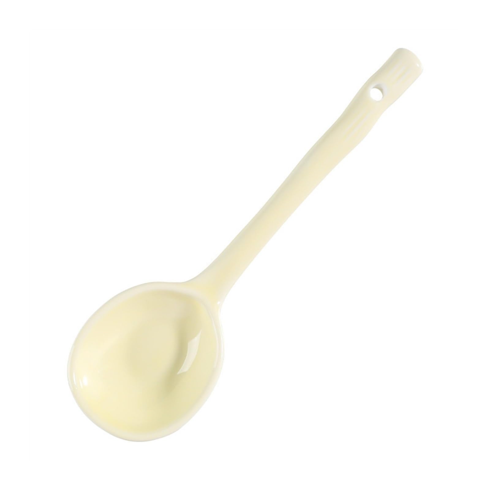 Cuchara for sopa, 2 piezas, cuchara de cerámica japonesa de mango largo, cuchara for sopa doméstica, cuchara pequeña, cuchara for revolver de porcelana, cuchara for café, cuchara for cena(Yellow)