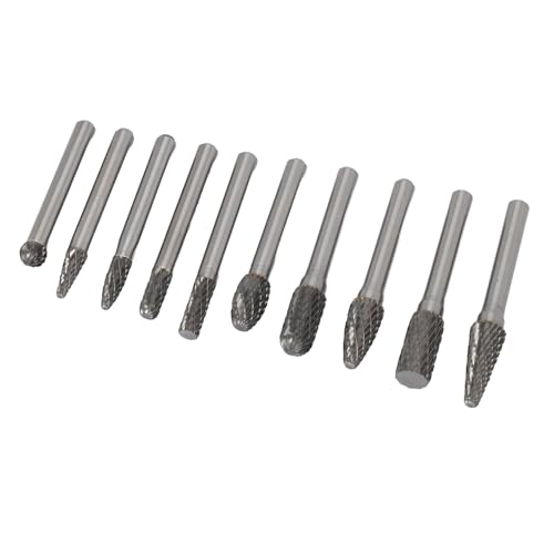 Set de 10 Fresas Rotativas de Carburo de Tungsteno miniatura 4