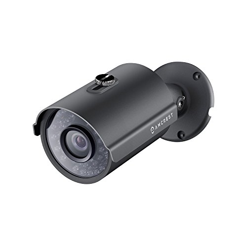 Amcrest UltraHD Outdoor 4 Megapixel POE Bullet IP Security Camera - IP67 Weatherproof, 4MP (2688 TVL), REP-IP4M-1025E (Black) (Renewed)