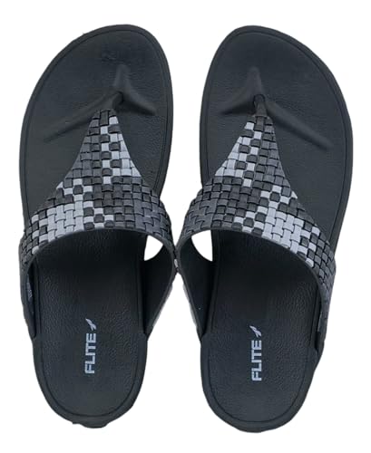 Image of FLITE Daily Use Thong Slippers for Women || Non-Slip & Anti-Skid Bathroom Slippers | Lightweight, Waterproof & Comfortable Casual Flip-Flops