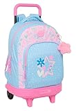 BLACKFIT8 SMILE - Mochila Grande con Ruedas, Compacta, Extraíble, Ideal para Niños de Diferentes Edades, Cómoda y Versátil, Calidad y Resistencia, 33x22x45 cm