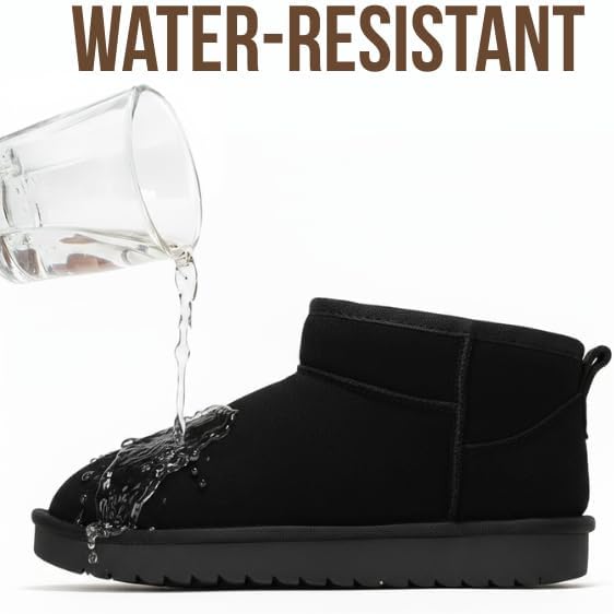 Project Cloud 100% Genuine Leather Ankle Boots for Women - Water Resistant with Memory Foam Insole Winter Boots for Women - Trending Shoes & Comfortable Women's Ankle Boots (Hippy) - Image 6