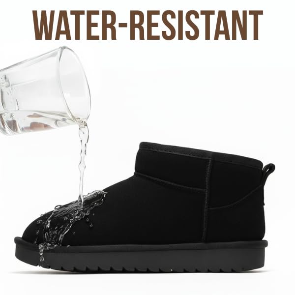 Project Cloud 100% Genuine Leather Ankle Boots for Women - Water Resistant with Memory Foam Insole Winter Boots for Women - Trending Shoes &... - Image 5