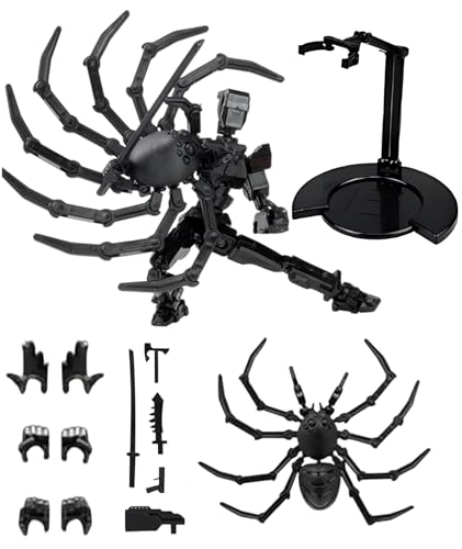 Image of Action Figure, Unassembled Action Figure Toys for Collectors, DIY Action Figure with Display Base, Premium Collectible Action Figure Toys for Display & Play (13.5 x 5 x 2 cm)