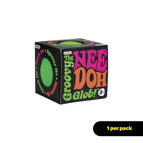 Image of Schylling NeeDoh Original - Sensory Fidget Toy - Green - Ages 3 to Adult , 1 Count ( Pack of 1)