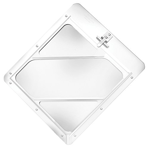 Porte-plaque Hazmat Labelmaster 80SST97 en acier inoxydable durable pour transport sécurisé