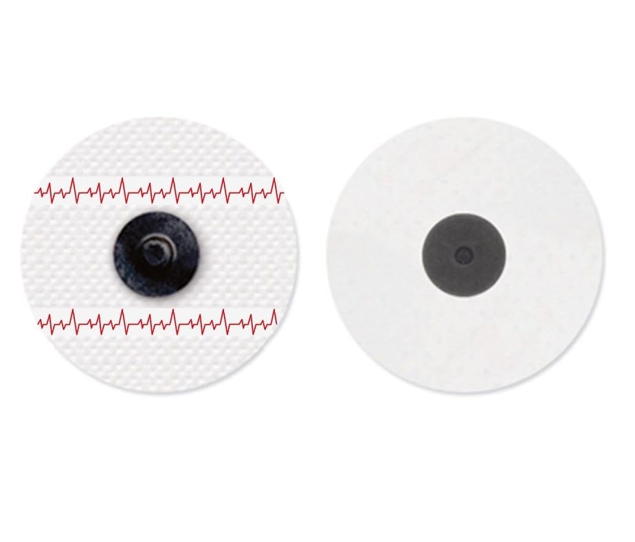 AmeriCan Goods 50/Pk White Round Cloth Electrode, 55mm Adult