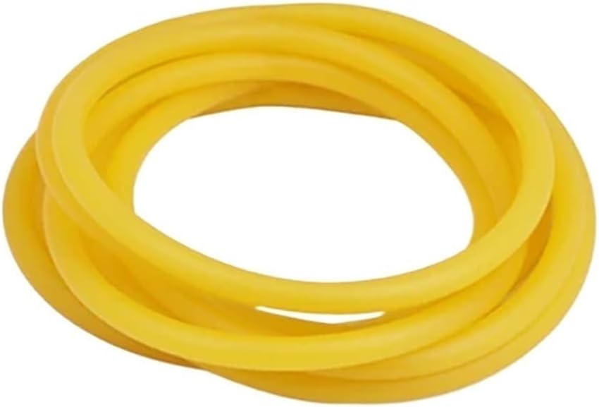 1pc Durable Soft Latex Rubber Tubing - Circular Head Hollow Tube for Furniture and Industrial Use(Orange,5mx5mmx7mm)