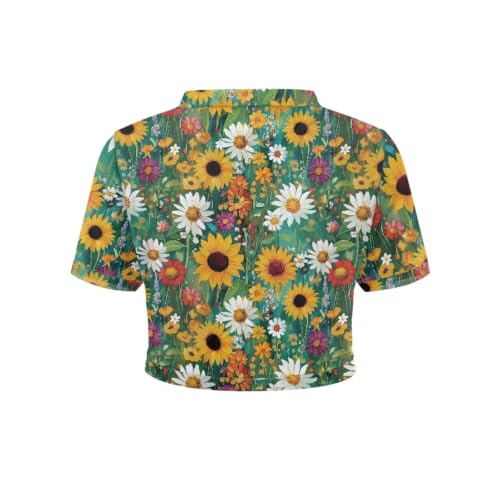Image of Womens Short Sleeve Cardigans Lightweight Summer Cardigan Trendy Bolero Shrug Cute Floral Cardigan Sheer Bolero