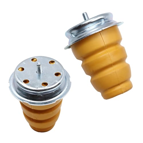 Image of YananAC 2pcs Rear Suspension Bump Stop Rubber Bump Stops 1355891080 for Citroen Relay Peugeot Boxer Fiat Ducato Rear Left Right Bump Stop Shock