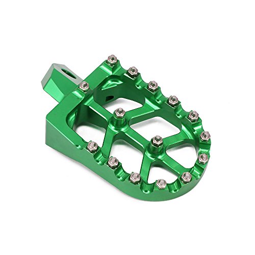 Image of AnXin Footpegs Footrest Foot Pegs For KDX200 1995-2005 KDX200R 1997-2001 KDX220R 2002-2005 KDX250 1991-1994 KX125 KX250 1988-1996 KX500 1988-2004 Motorcycle