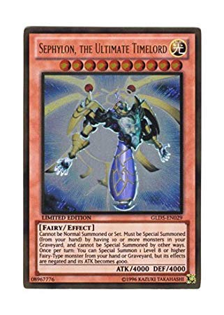 ARS7「究極持械神 セフィロン」英語版 ウルトラ JUMP Sephylon Amazon.co.jp: 遊戯王 英語版 GLD5-EN029 Sephylon, the Ultimate