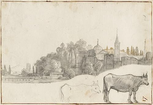 Lienzo decorativo para pared de alta calidad, cuadro vintage de Claude Lorrain de 60x90cm