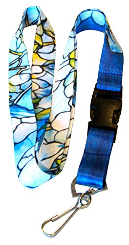 Buttonsmith Tiffany Magnolia Classic Lanyard