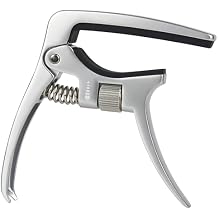 Sondery Capo Professional for Acoustic and Electric Guitars, Trigger Tension Adjustable