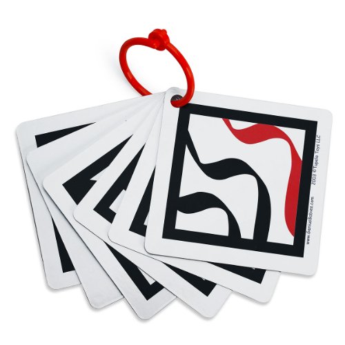 Black, White & Red Infant Stimulation Toy Trio