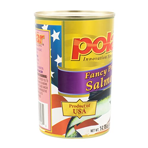 Image of MW Polar Fancy Pink Salmon, 14.75 oz Can (Pack of 12), Wild Caught, Product of USA