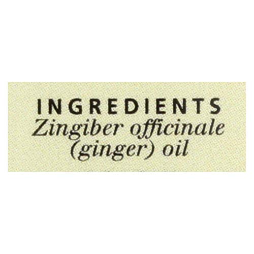 Aceite esencial de jengibre Aura Cacia 0.5 oz miniatura 2