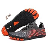 Zapatos de tierra genéricos con cobre, zapatos descalzos a tierra, zapatos de senderismo para hombre y mujer, suaves y cómodos, 46 EU