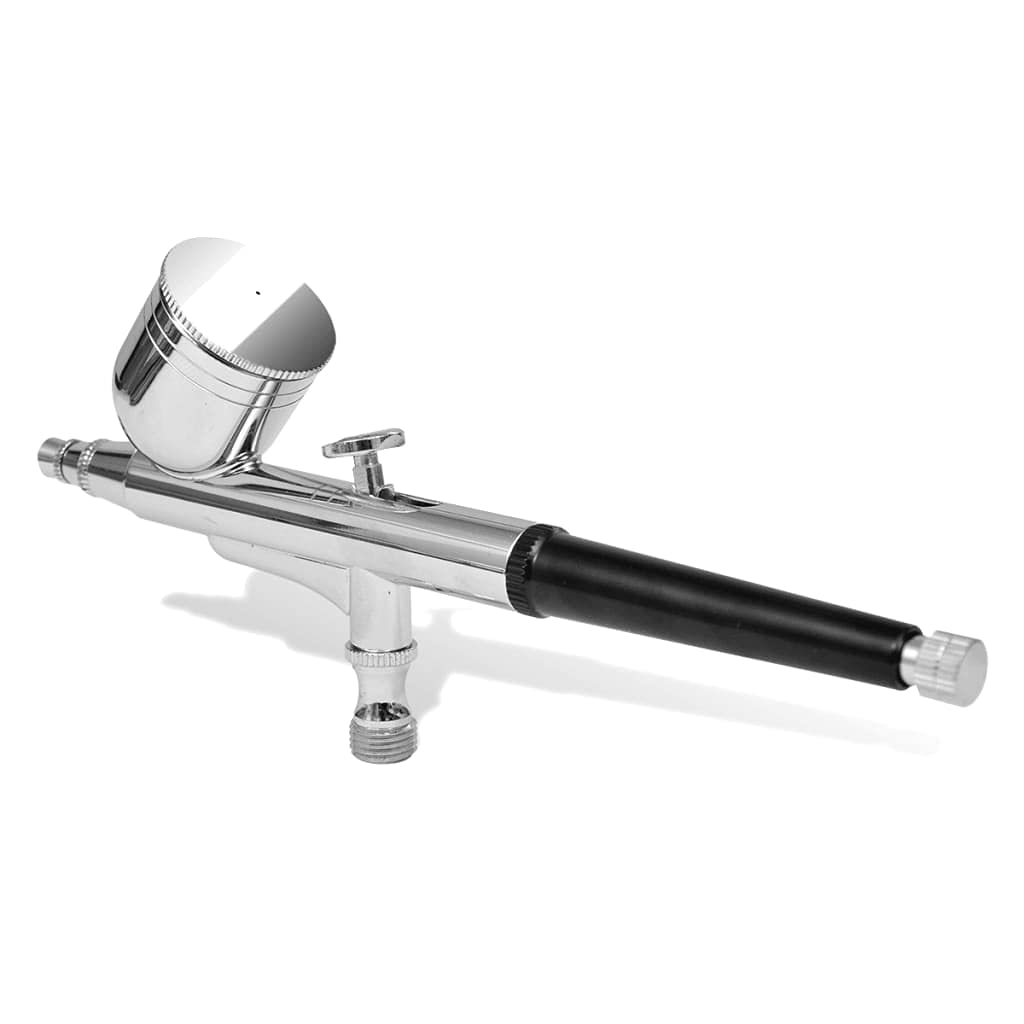 Kit de aerógrafo con boquillas de 0,2 0,3 0,5 mm, pistola pulverizadora para pintura de aire comprimido, vaso de 7 ml, manguera de 1,8 m, adaptador G1 4 a G1 8, pintura corporal para