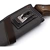 Barebones Timber Saw - Hand Saw with Ergonomic Walnut Handle for Camping, Pruning, and Wood Cutting - Curved Blade and Root Cutter with Sheath