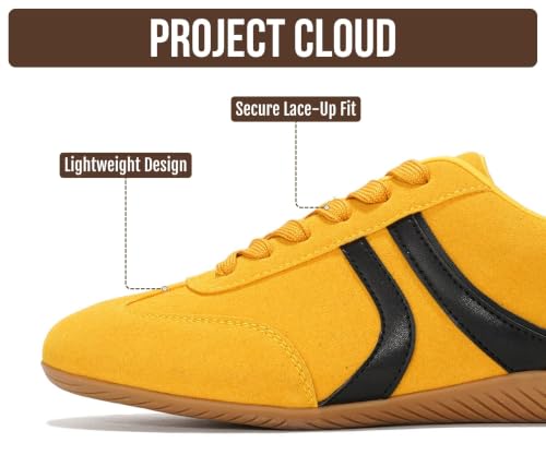 Image of Project Cloud Barefoot Shoes Women - Memory Foam Lace-Up Womens Sneakers - Lightweight & Non Slip Womens Shoes Casual - All-Day Women's Fashion Sneakers for 2026 (Goal)