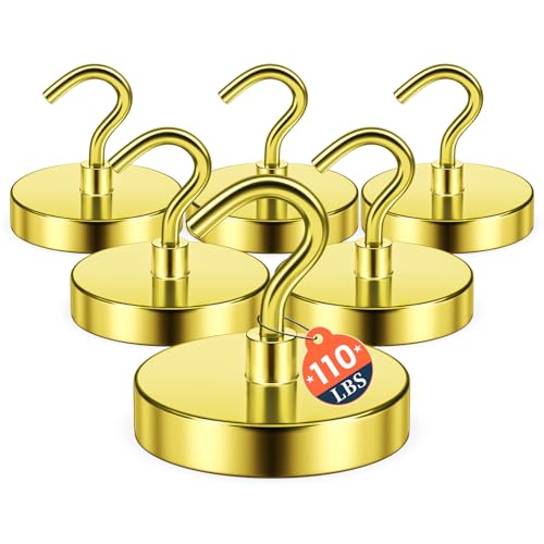 Image of FINDMAG Magnet Hooks for Cruise Cabin, 110lbs Magnet Hooks