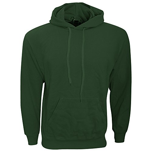 Fruit of the Loom Hooded Sweat Flaschengrün - L