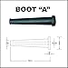 Superior Electric EC143-BA 14 Gauge 3 Wire 9 ft. Replacement Power Tool Cord (Soldered Eyelets) with Strain Relief & Cord Protector (Boot A)
