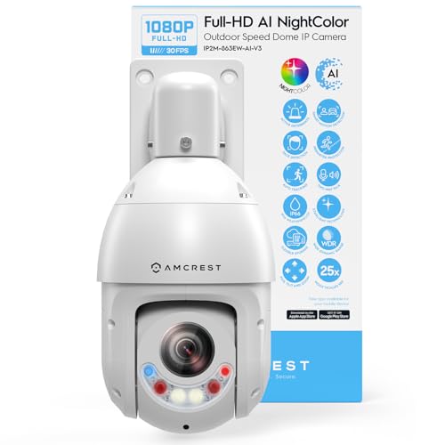 Amcrest 2MP Outdoor PTZ Camera