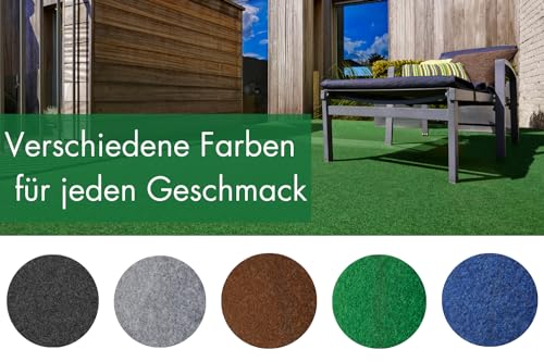 Tappeto in erba artificiale con borchie per rivestimento esterni
