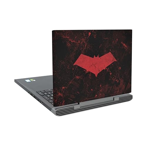 Head Case Designs sous Licence Officielle Batman DC Comics Red Hood Logos Et Bandes Dessinées Vinyle Autocollant Peau Autocollant Couverture Compatible avec Dell Inspiron 15 7000 P65F