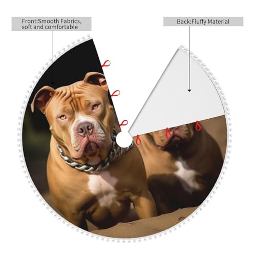 Jupe de sapin Pitbull cache-pied pour masquer les câbles - 5