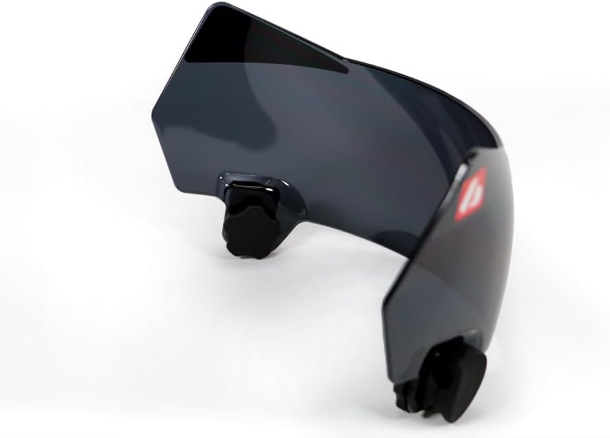 Reve Hard Visor ER098 for Speed Flex Helmet, Black