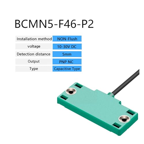 Capteur capacitif 5mm PNP NC boitier plat pour detection precise - 3