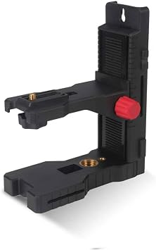 Laser Level L-shape Laser Level Adapter, Pivoting Base for Ceiling/Wall Bracket L-shape Adapter,Laser Class Class 2,Laser parameters<5mW