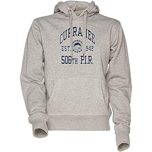 Currahee Athletic Shirt Unisexe Homme Femme Sweat À Capuche Sweat-Shirt Gris Men&rsquo;s Women&rsquo;s Hoodie Sweatshirt Grey