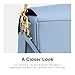 Coach Brook Flap Chain Bag, B4/Bluebell