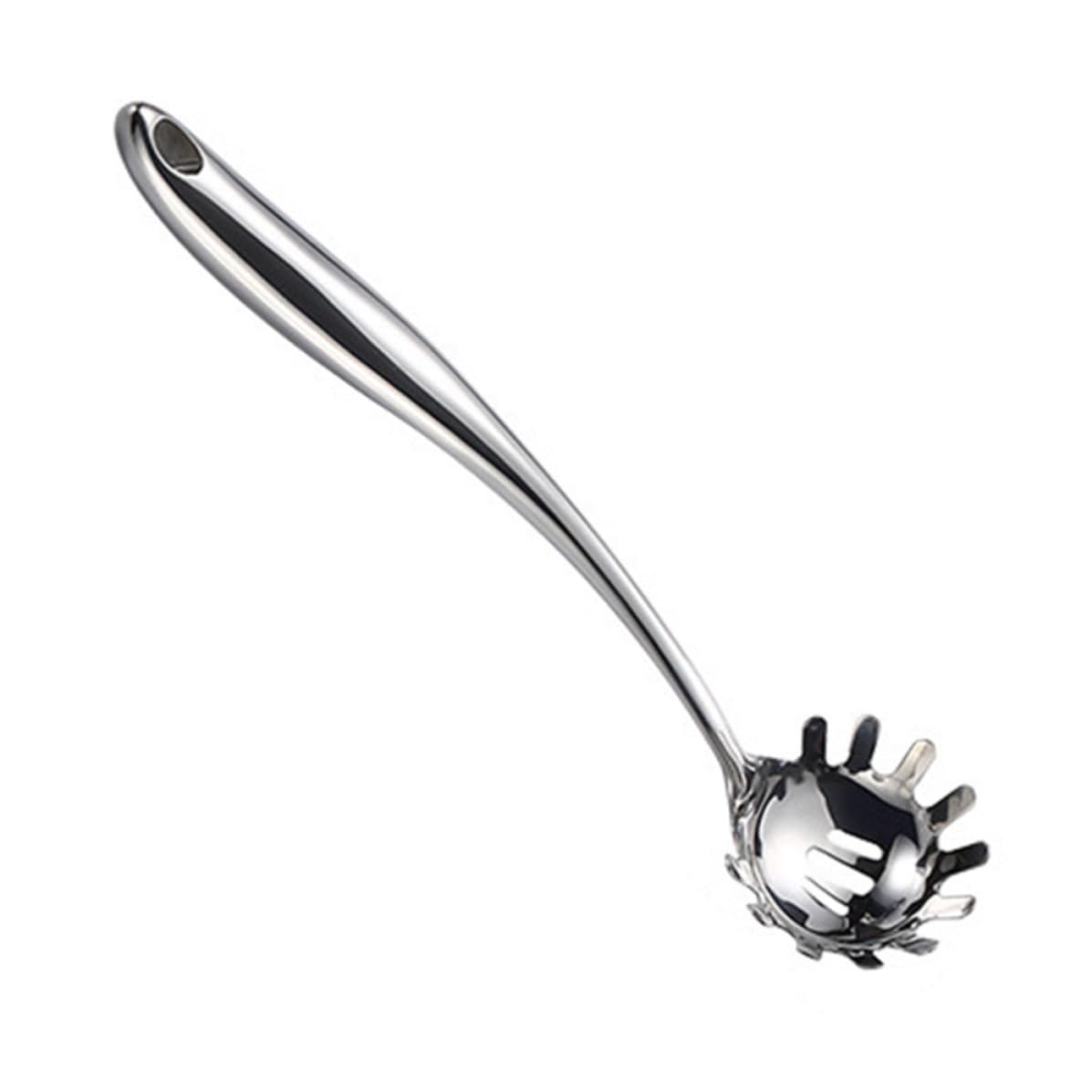 Utensilios de cocina de acero inoxidable resistentes al calor y antiadherentes