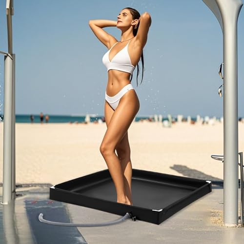 Base de bain multifonctionnelle pliable pour laver équipement et animaux
