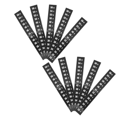 Anneome Thermometer Patch for Home Brewing 10pcs Temperature Stickers for Accurate Monitoring of Beer Wine Brewing