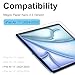 Megoo Paper Glass Screen Protector for iPad Air 11 inch M2-M3(2024-2025 6/7th Gen), Matte for Drawing/Anti-Glare/Easy Installation/Protective Case Compatible,2-Pack