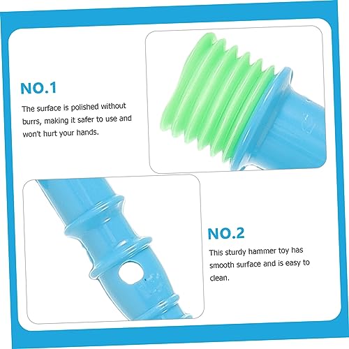 VICASKY 42 Peças Brinquedo Martelo Bb Brinquedo Martelo Rangendo Brinquedo Educacional Aniversário P